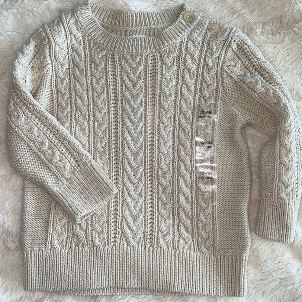 Baby GAP Knit Sweater 12-18 M